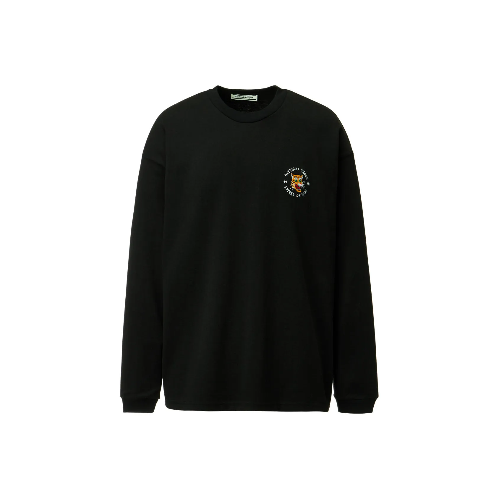 Onitsuka Tiger GRAPHIC LS GRAPHIC TEE Sweatshirt Unisex Black