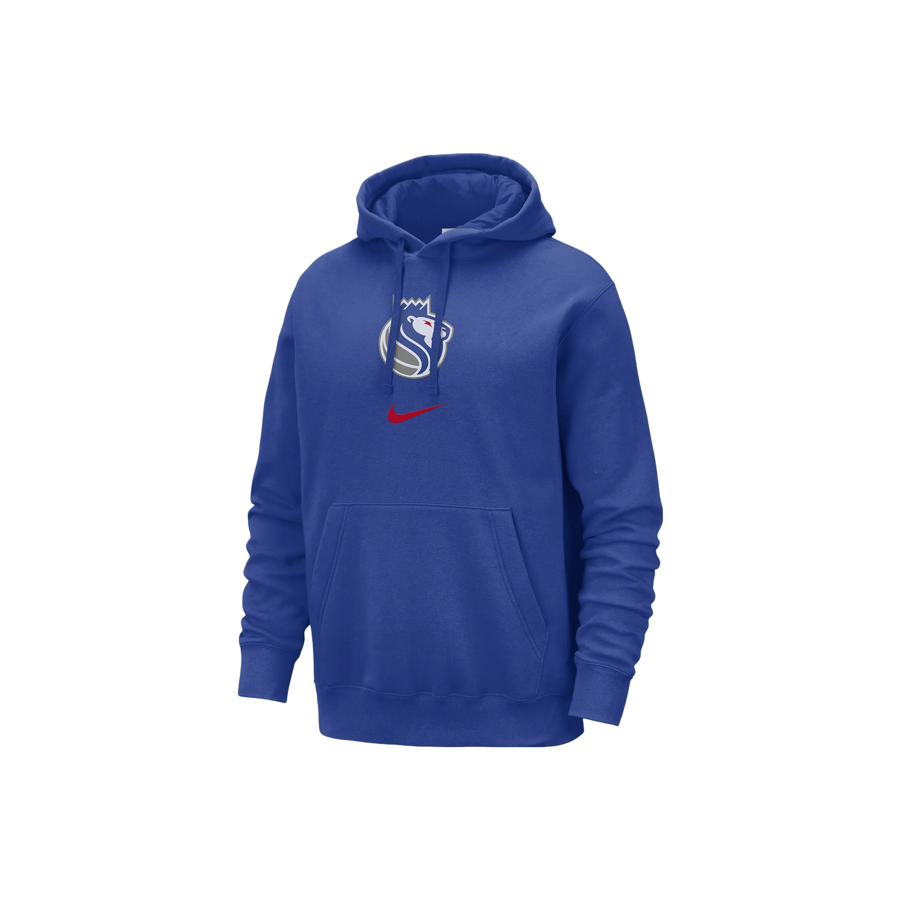 Nike NBA Sacramento Kings Club Fleece City Edition Sweatshirt City Edition Sacramento Kings Club Men's Blue