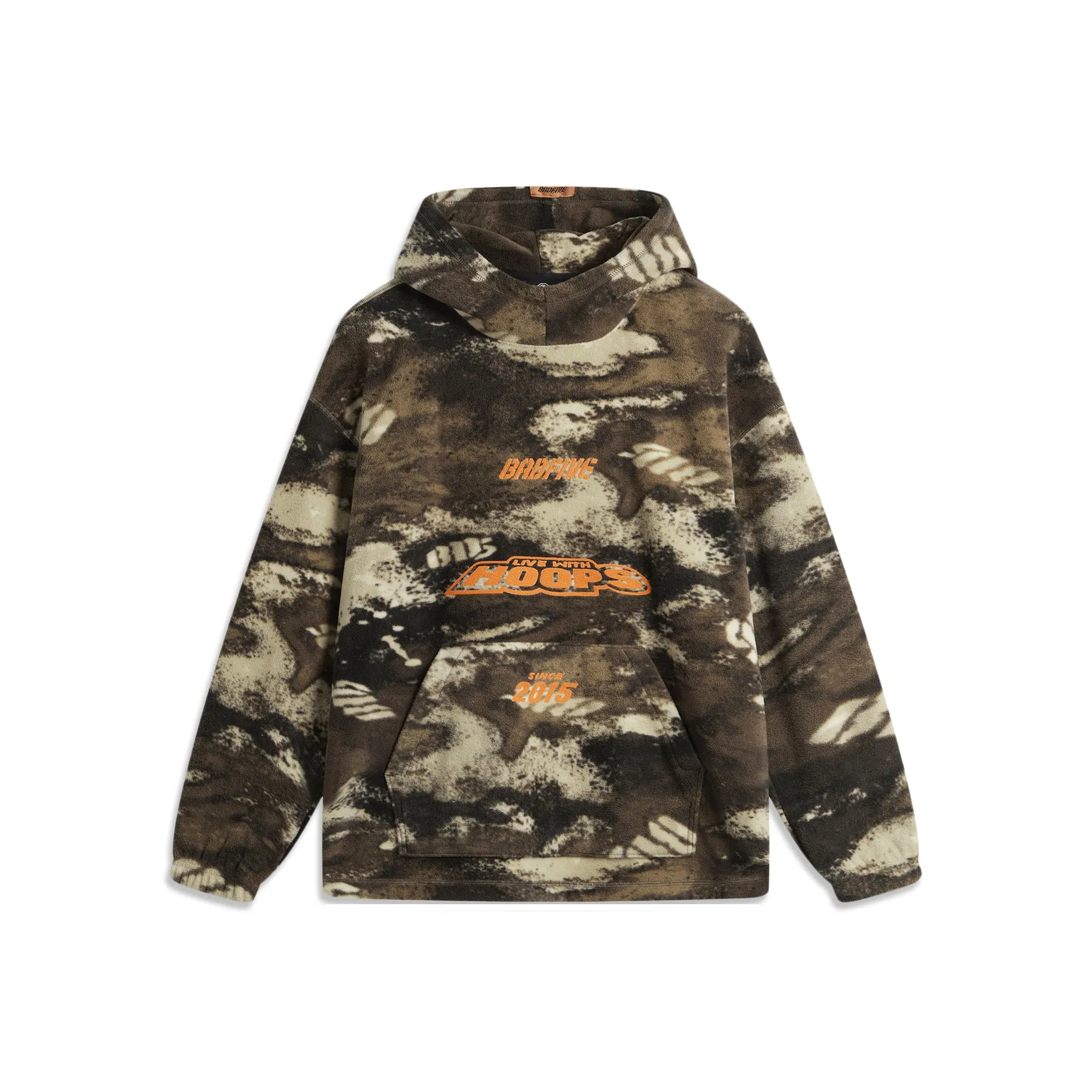 LINING Badfive Толстовка Мужская Камуфляж