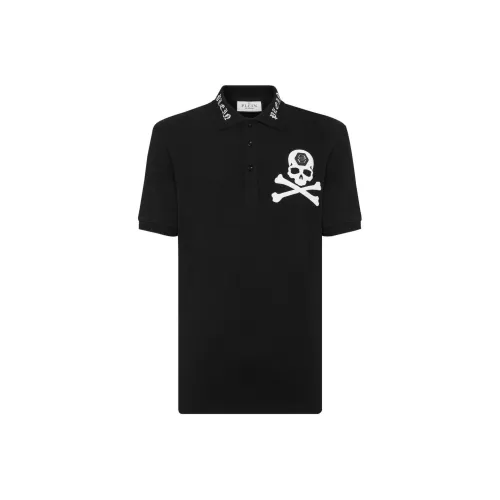 PHILIPP PLEIN Черный Мужское Поло