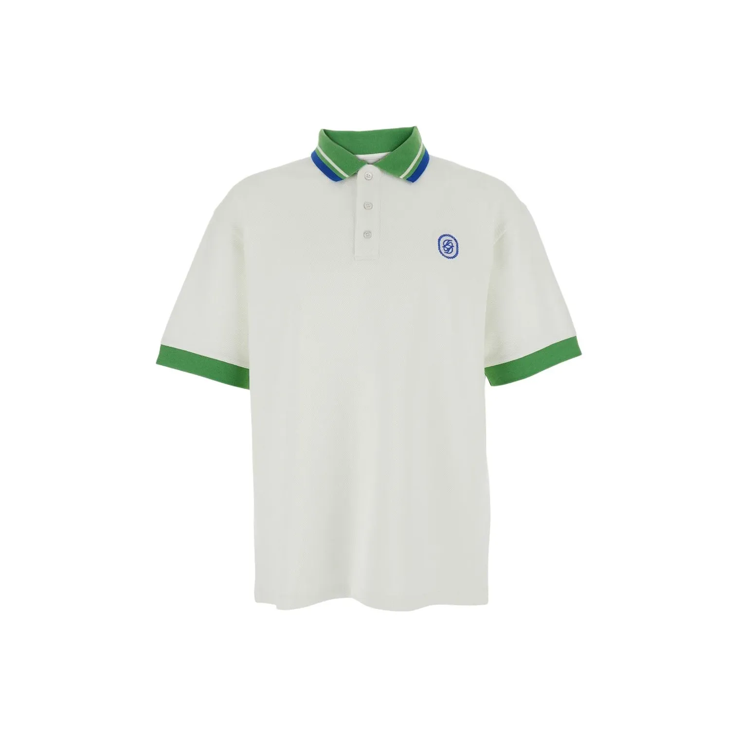 DROLE DE MONSIEUR Contrast collar Polo Shirt