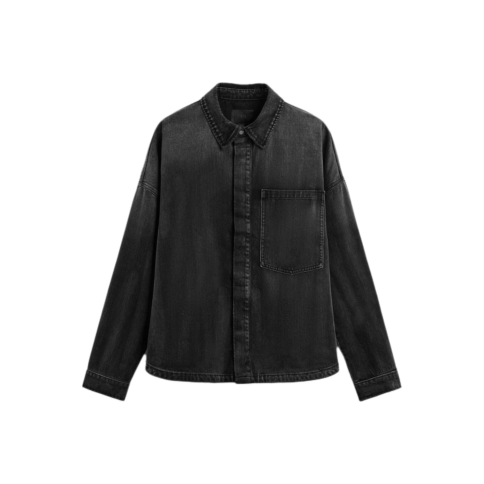 ZARA New Year Shirts Men's Black