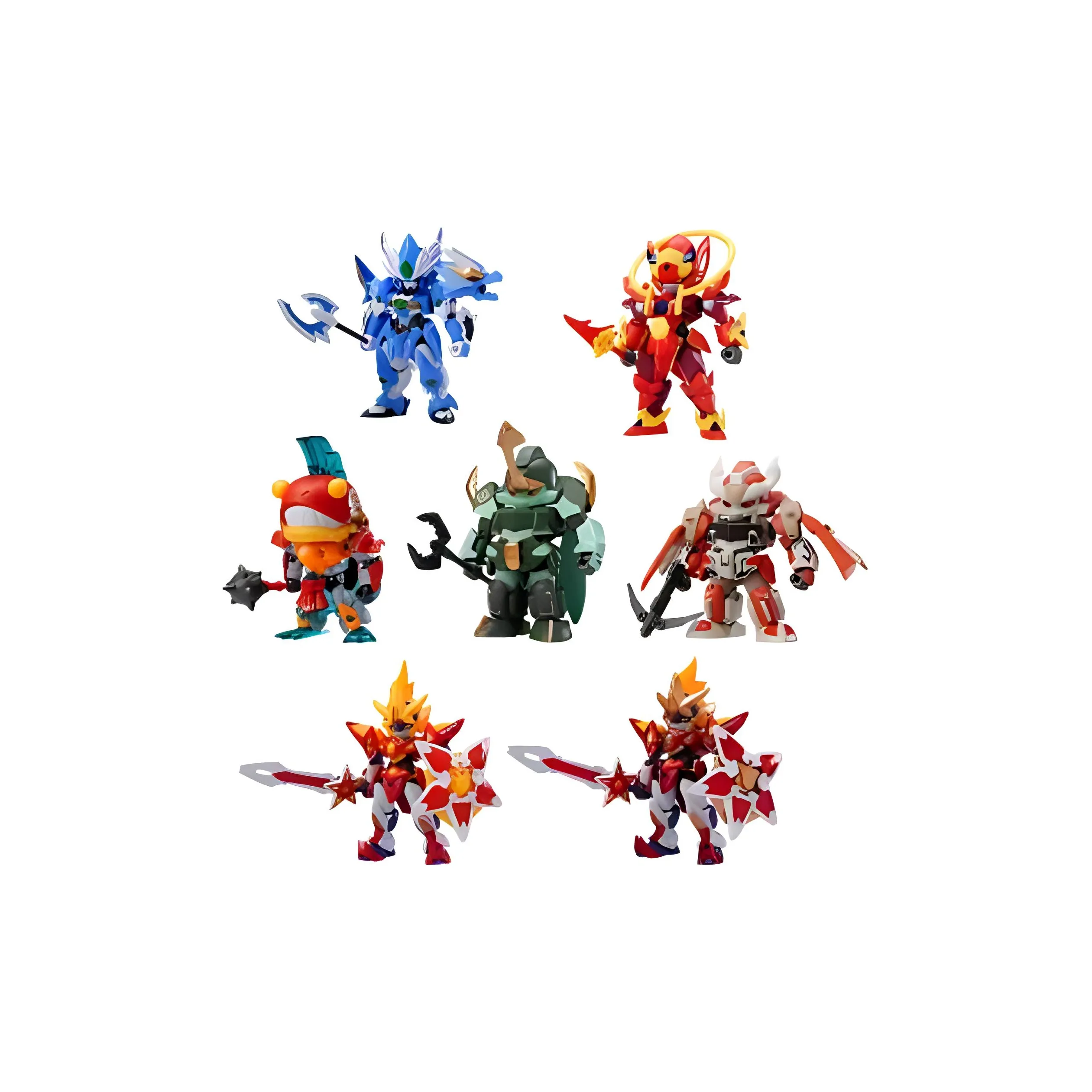 MOTOR NUCLERA BIG BATTLE Collection Первая версия Китайский стиль Q Версия Модель Kit Слепые коробки