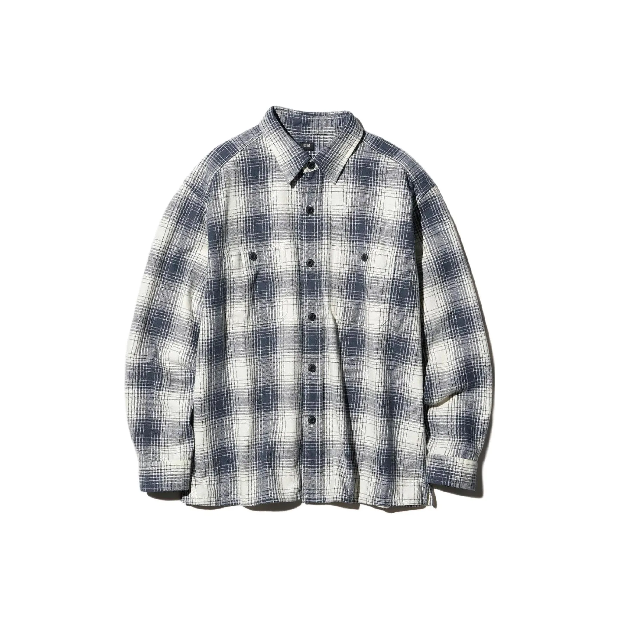 UNIQLO Темно-серая унисекс рубашка