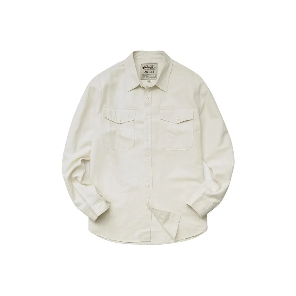 AKCLUB Free Cuba Series Длинный рукав Мужская рубашка