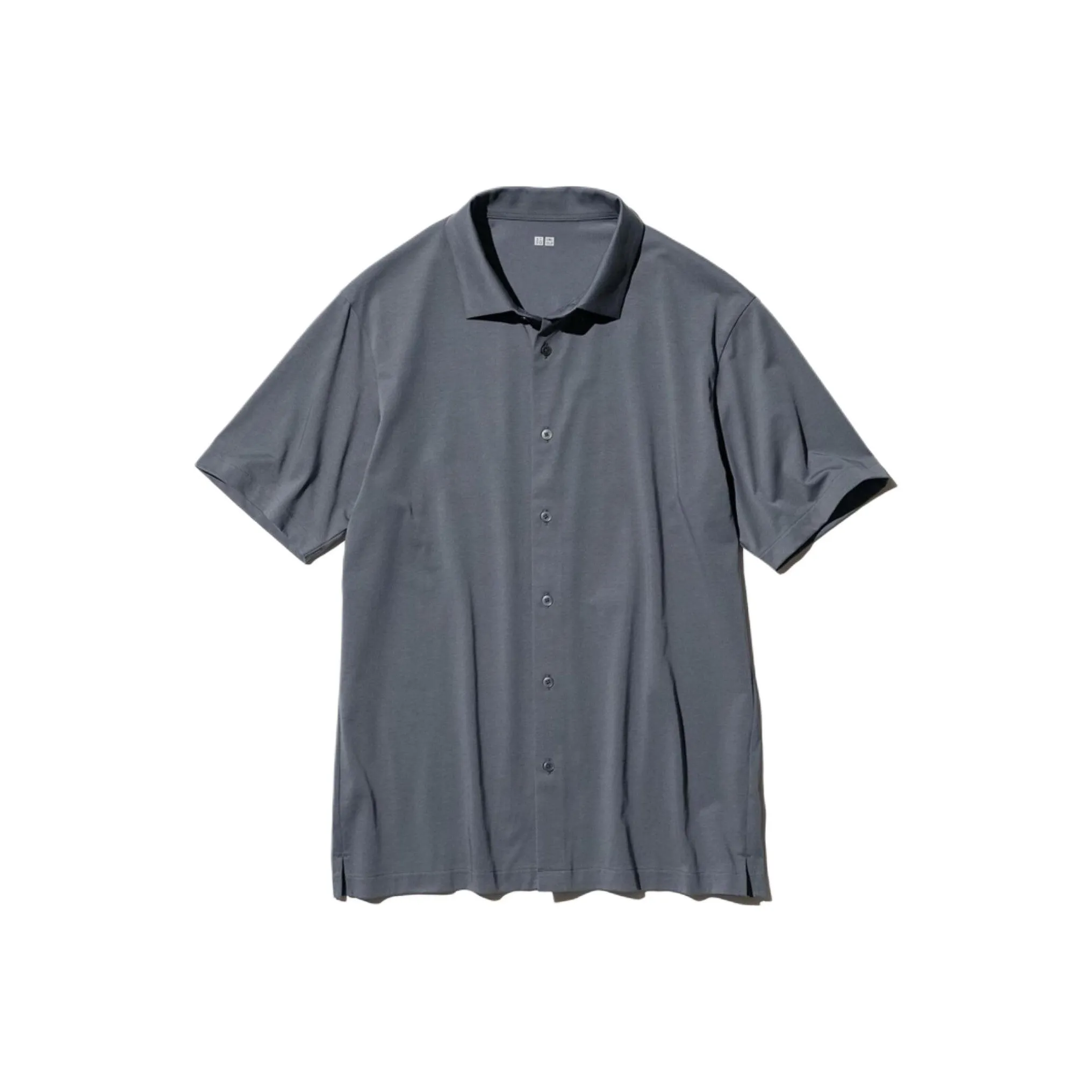 UNIQLO AIRism Mesh Series Рубашка Унисекс Свинцово-серый