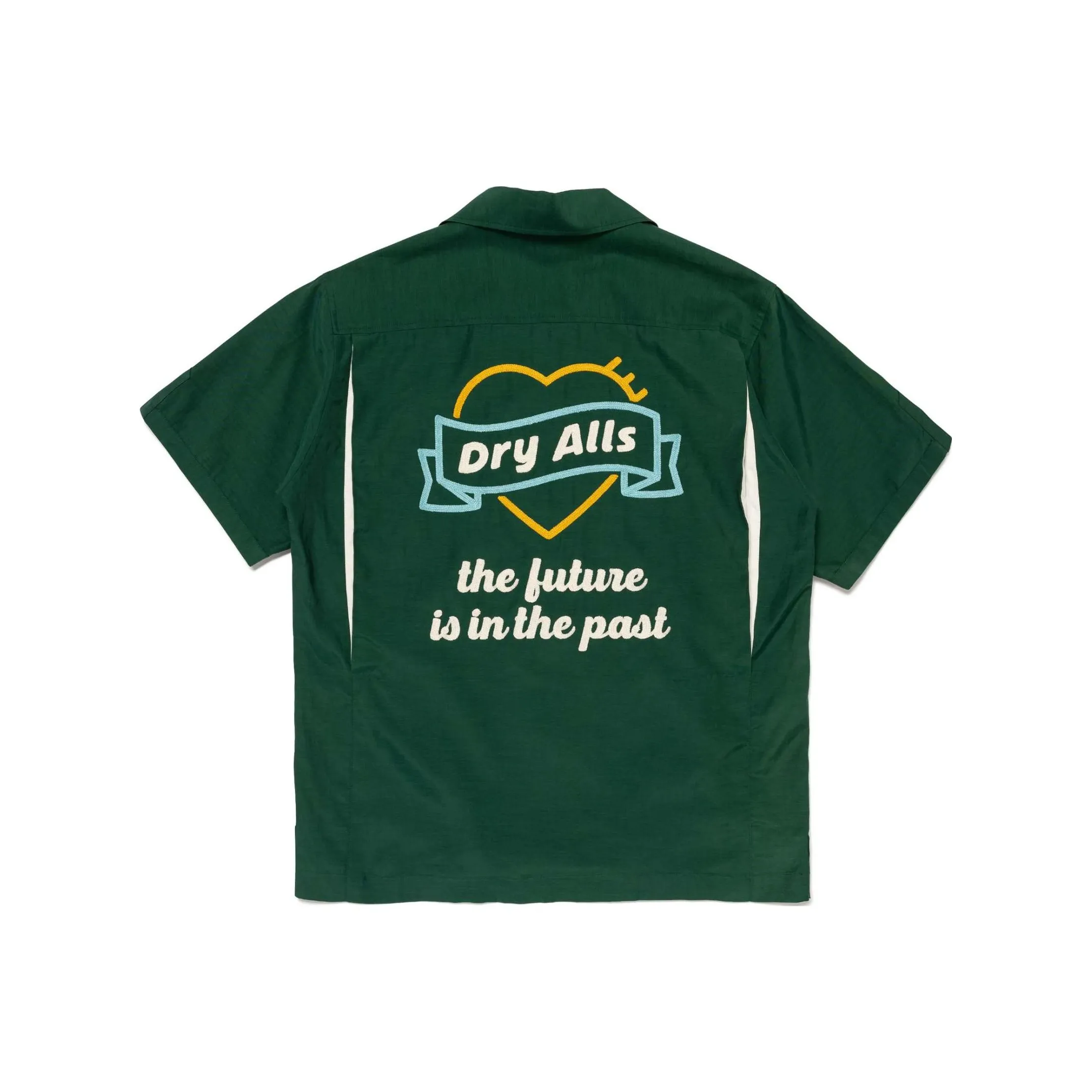 HUMAN MADE Logo-embroidered Short-sleeve Shirt