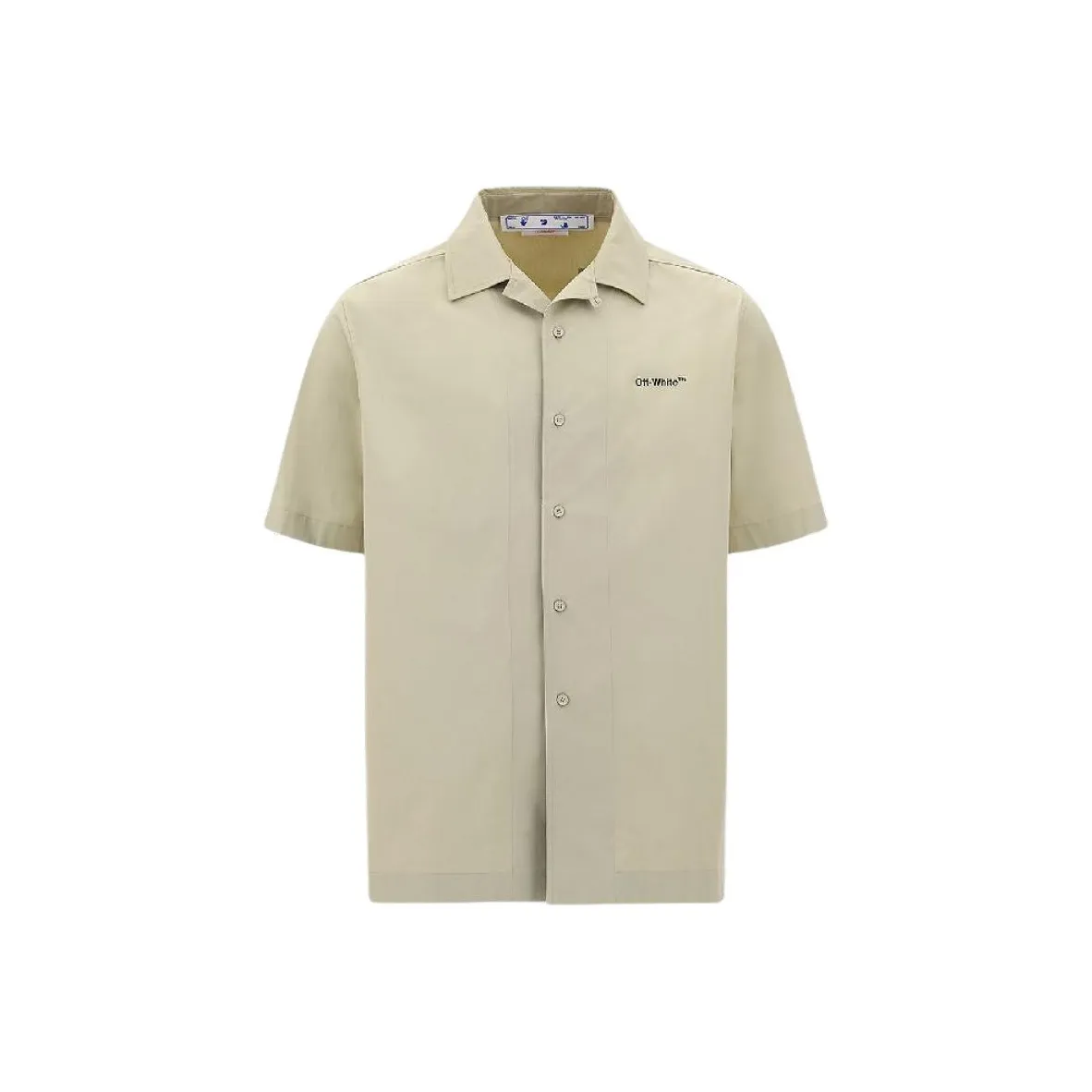OFF WHITE Shirts Men Ecru