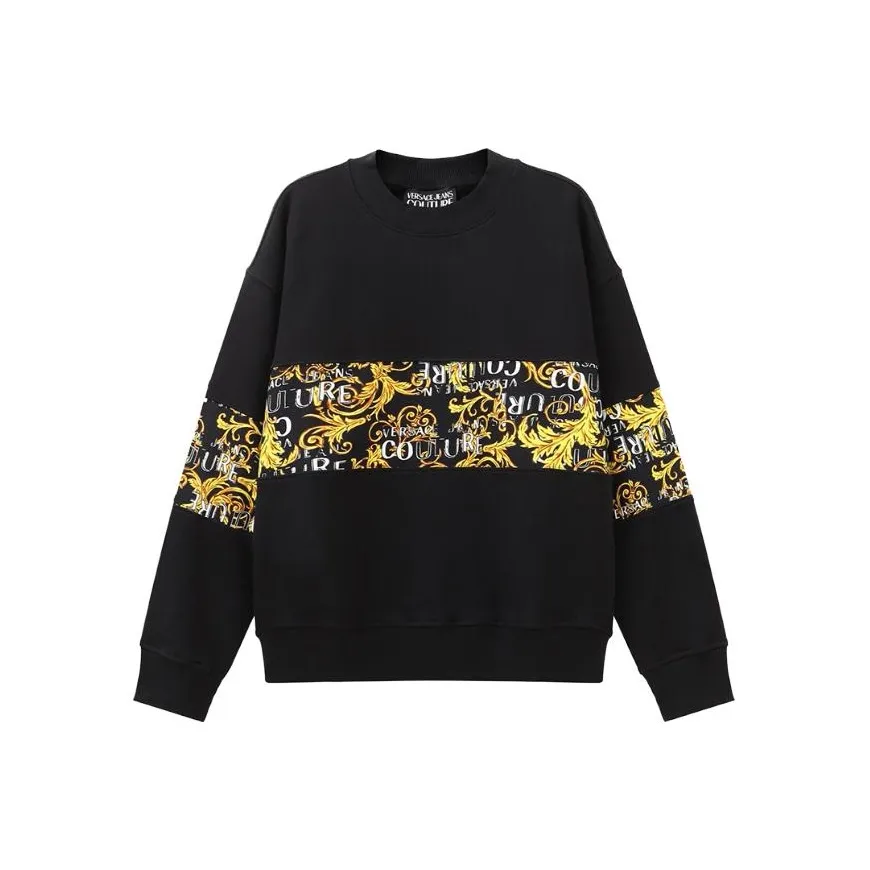 khaite felicia frill trimmed cotton dress item FW23 Sweatshirt Men's Black