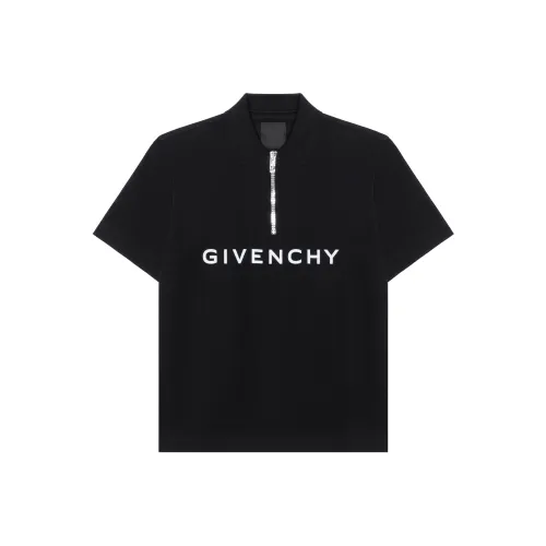 Givenchy Мужское Поло Черного Цвета