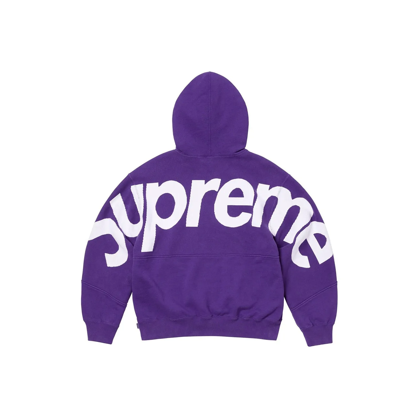 Supreme Big Logo Jacquard Hooded Sweatshirt