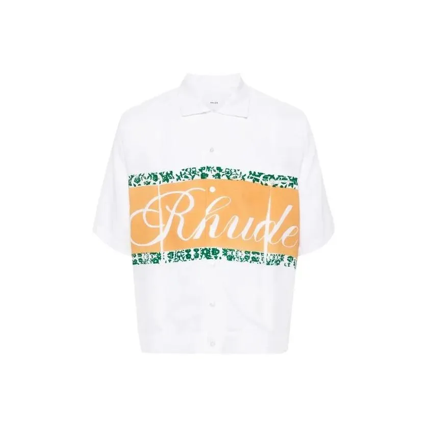 RHUDE Polo Shirts Men White