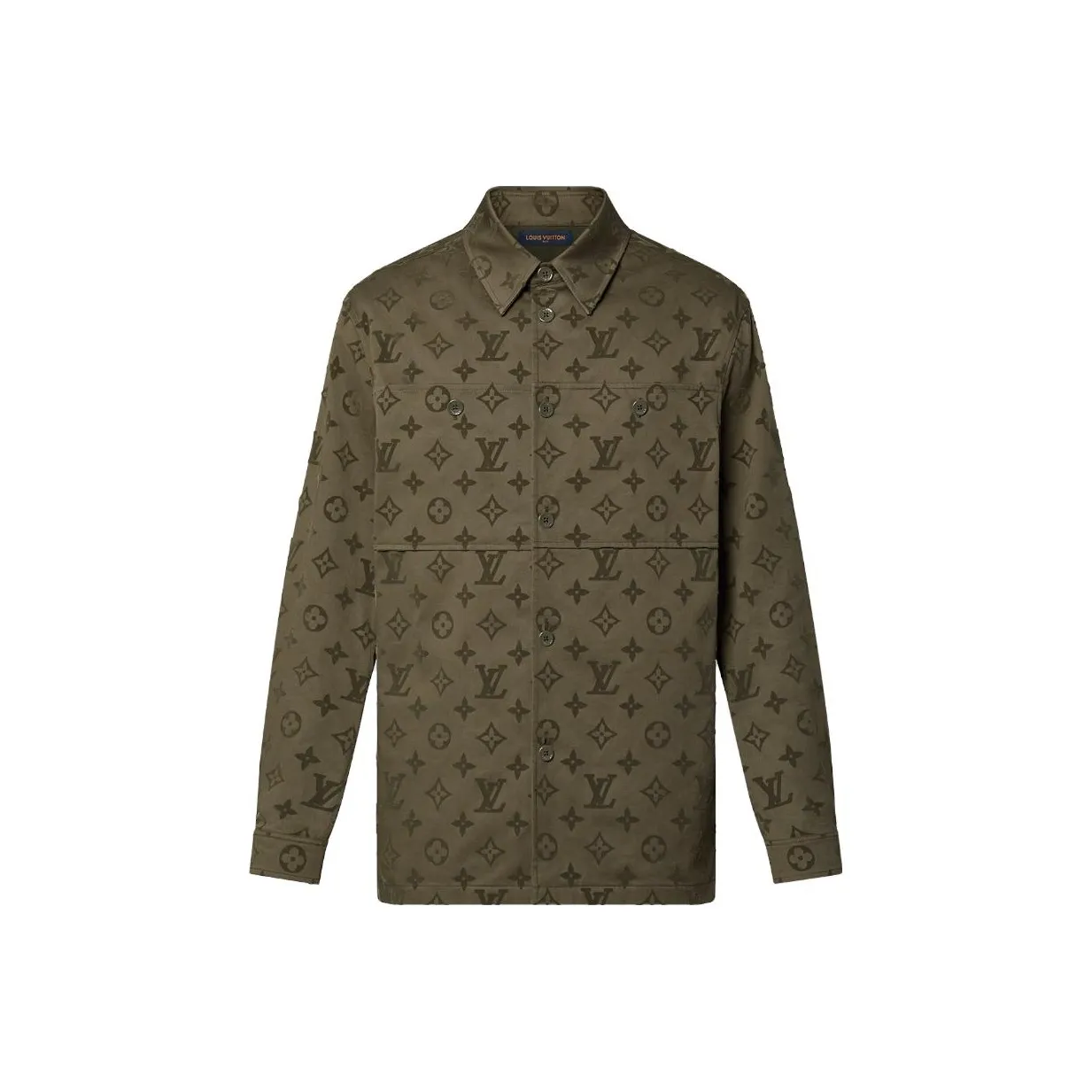 LOUIS VUITTON Monogram Cotton Overshirt