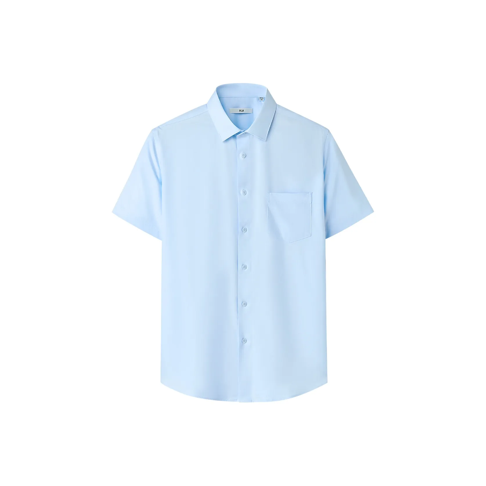HLA Короткий рукав формальная одежда рубашка мужская