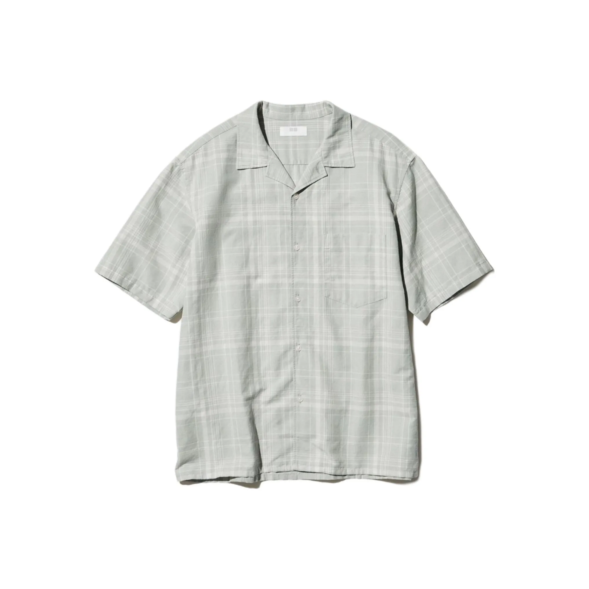 UNIQLO Рубашка Unisex Light Зеленая