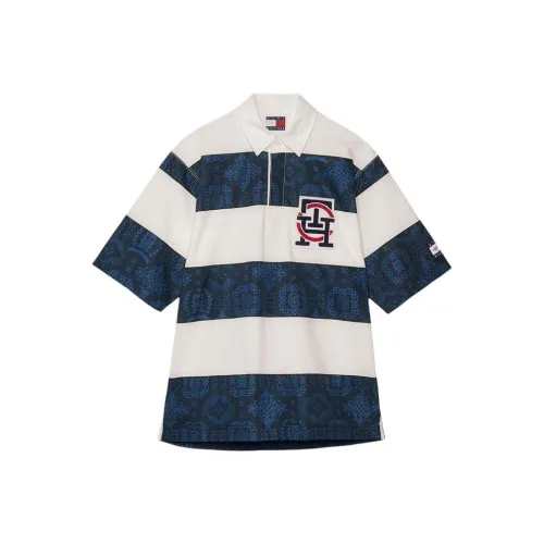 Tommy Hilfiger CLOT Co Branded Модель Темно-синий YBL Унисекс Поло