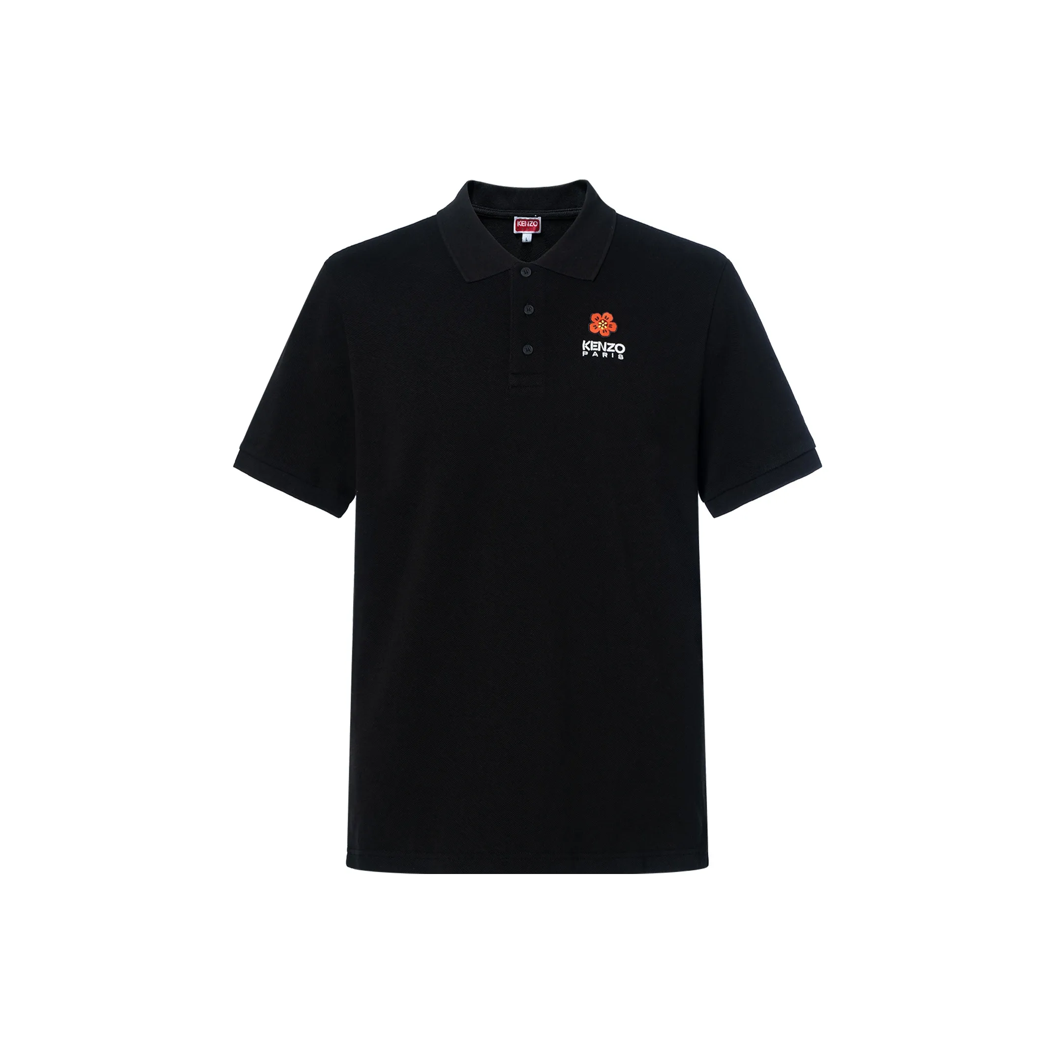 KENZO SS24 Polo Shirt Men's Black