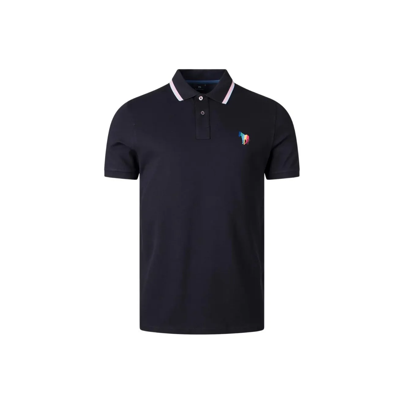 Ps Paul Smith Zebra motif Polo Shirt