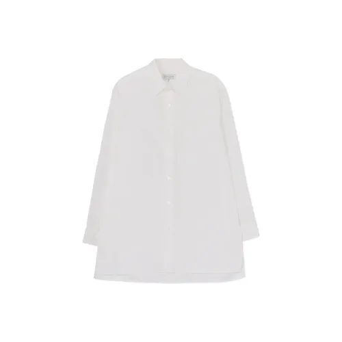 Yohji Yamamoto Pour Homme Белый Мужские Рубашки