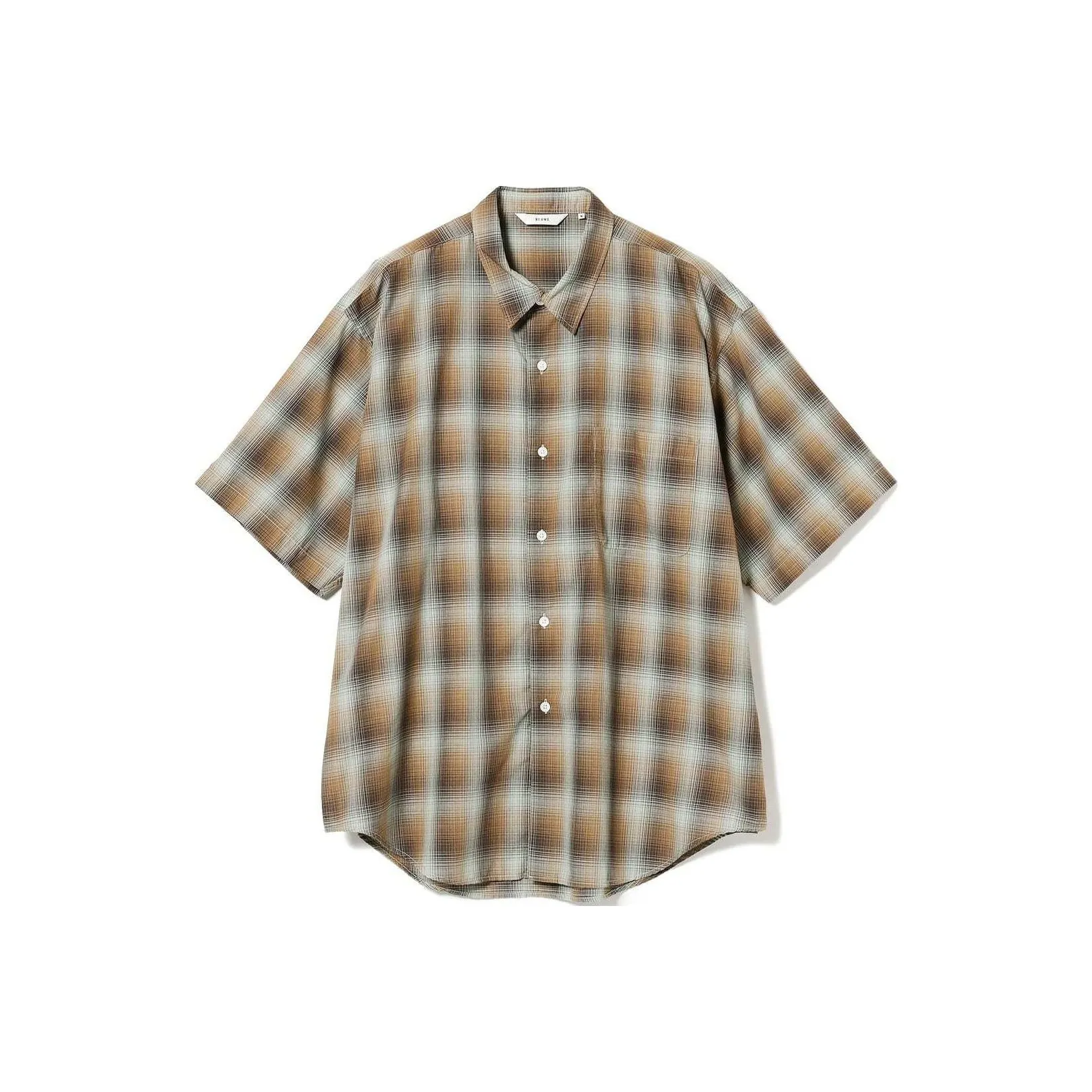 Beams Shirts Men's Brown