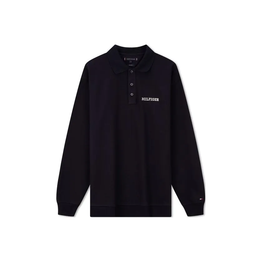 Tommy Hilfiger Long Sleeved Polo Shirt Men's
