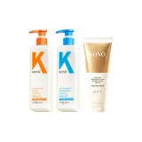 3종 세트: 오일 Control Shampoo 500ml + 비듬 Control Shampoo 500ml + 에그 화이트 Repairing 크림 200g