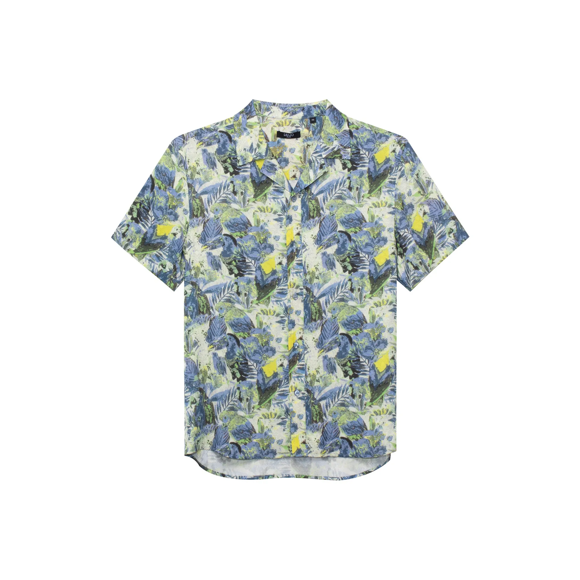 LIU·JO UOMO Shirts Men's Yellow Blue