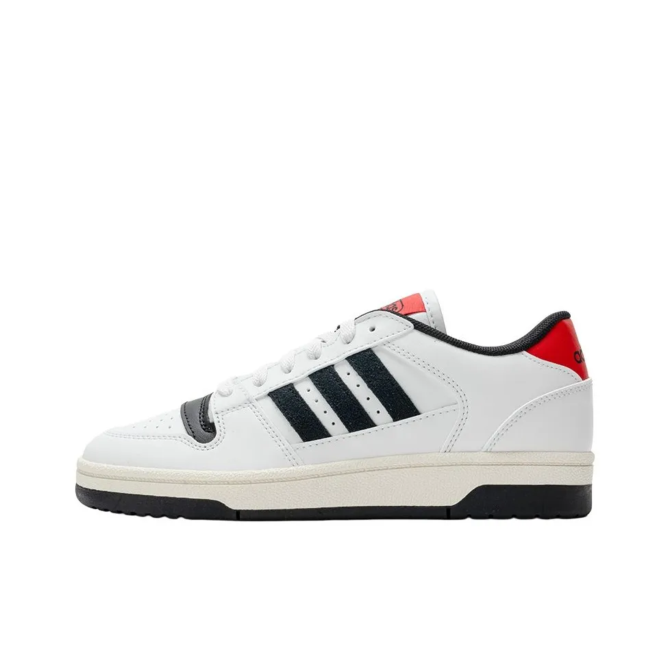 Adidas BREAK START Slip-resistant Abrasion-resistant Low Top Skateboard Shoes Unisex White Adidas BREAK START Противоскользящие Устойчивые к истиранию Низкие Кеды для скейтбординга Унисекс Белые