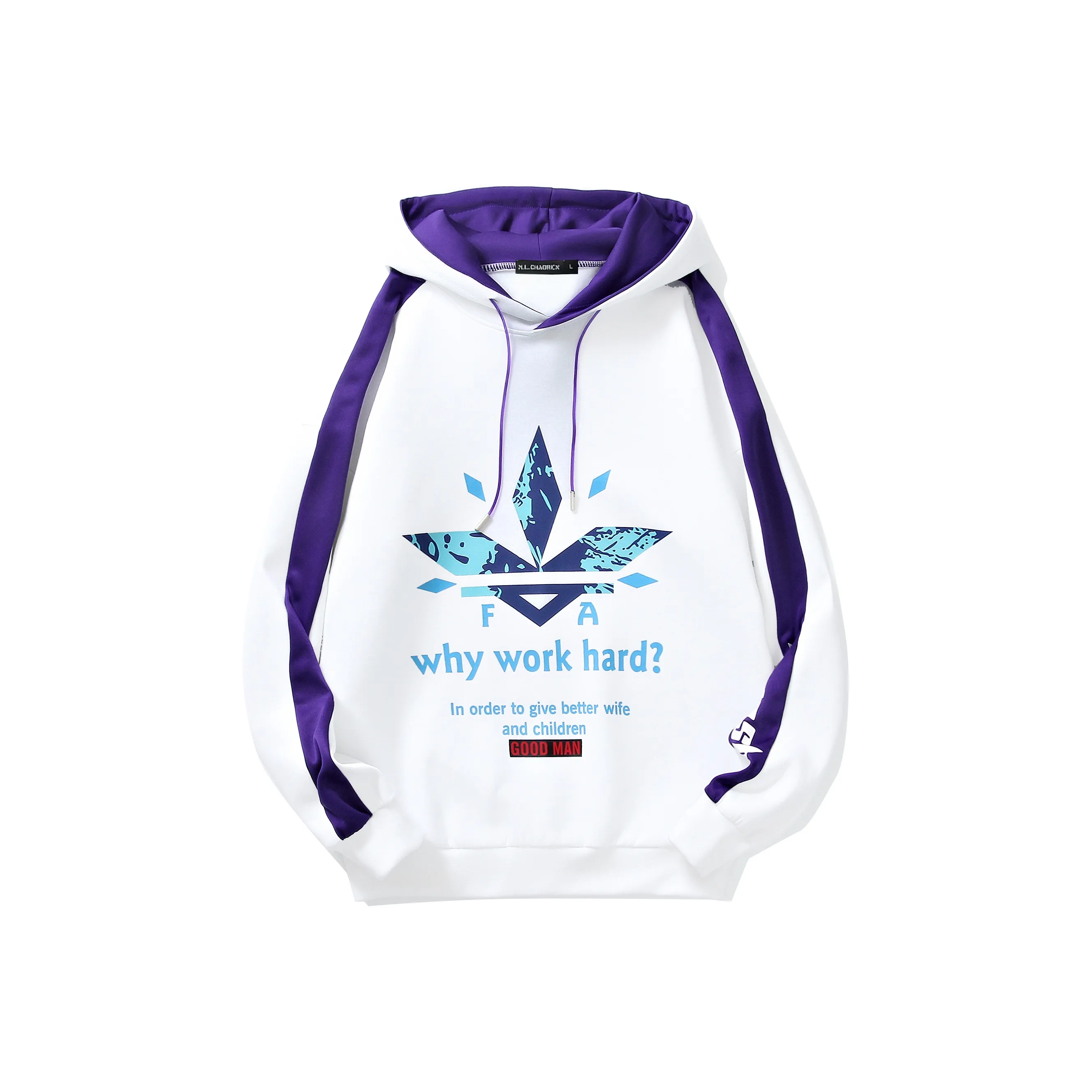 APUNCHLINEWORKSHOP Spring And Summer Hoodie Top Students Hooded Loose Fit Trendy Brand Men's Clothing Unisex