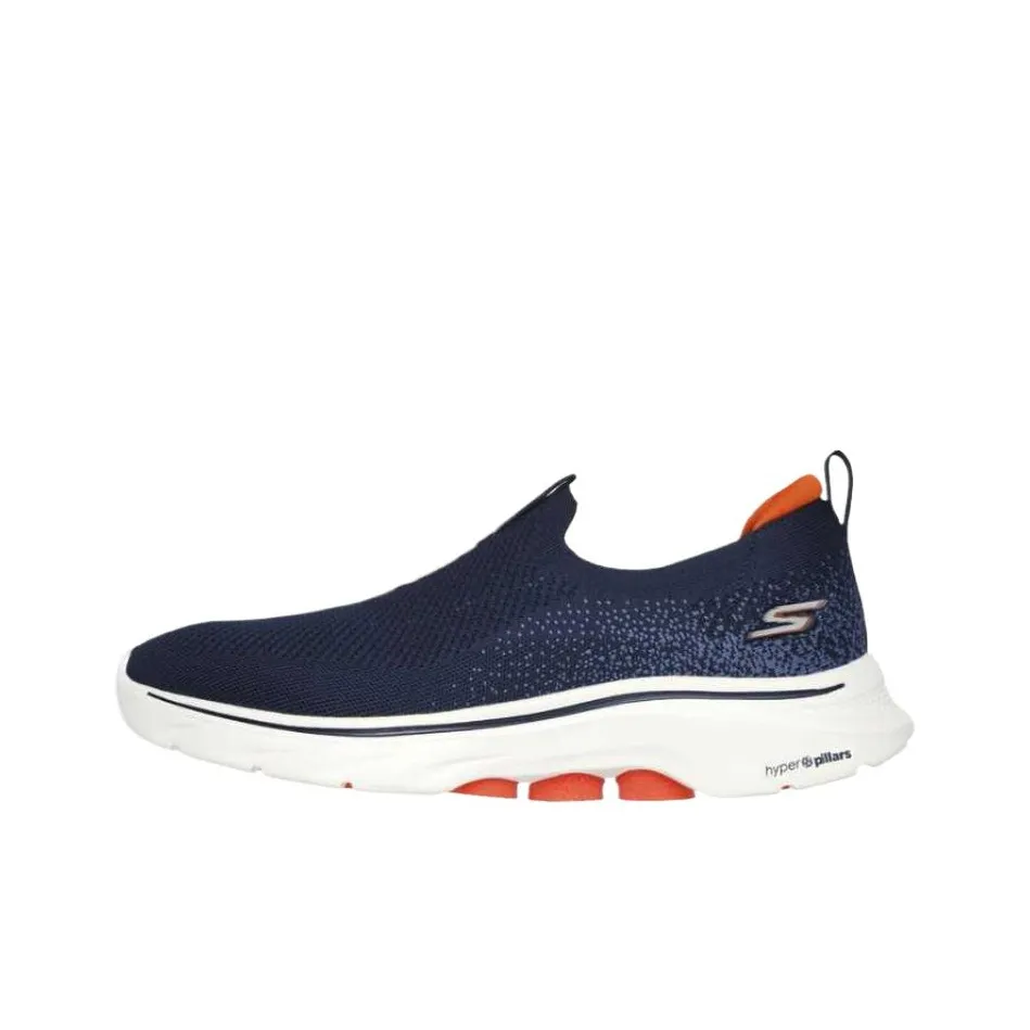 Skechers GO WALK 7 Low Топ Casual Мужской Синий