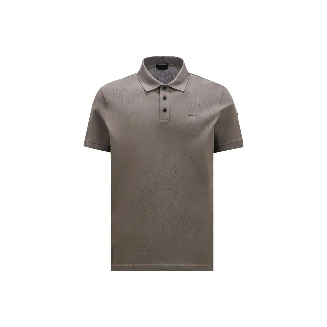 Moncler SS24 Polo Shirts Men Brown Gray