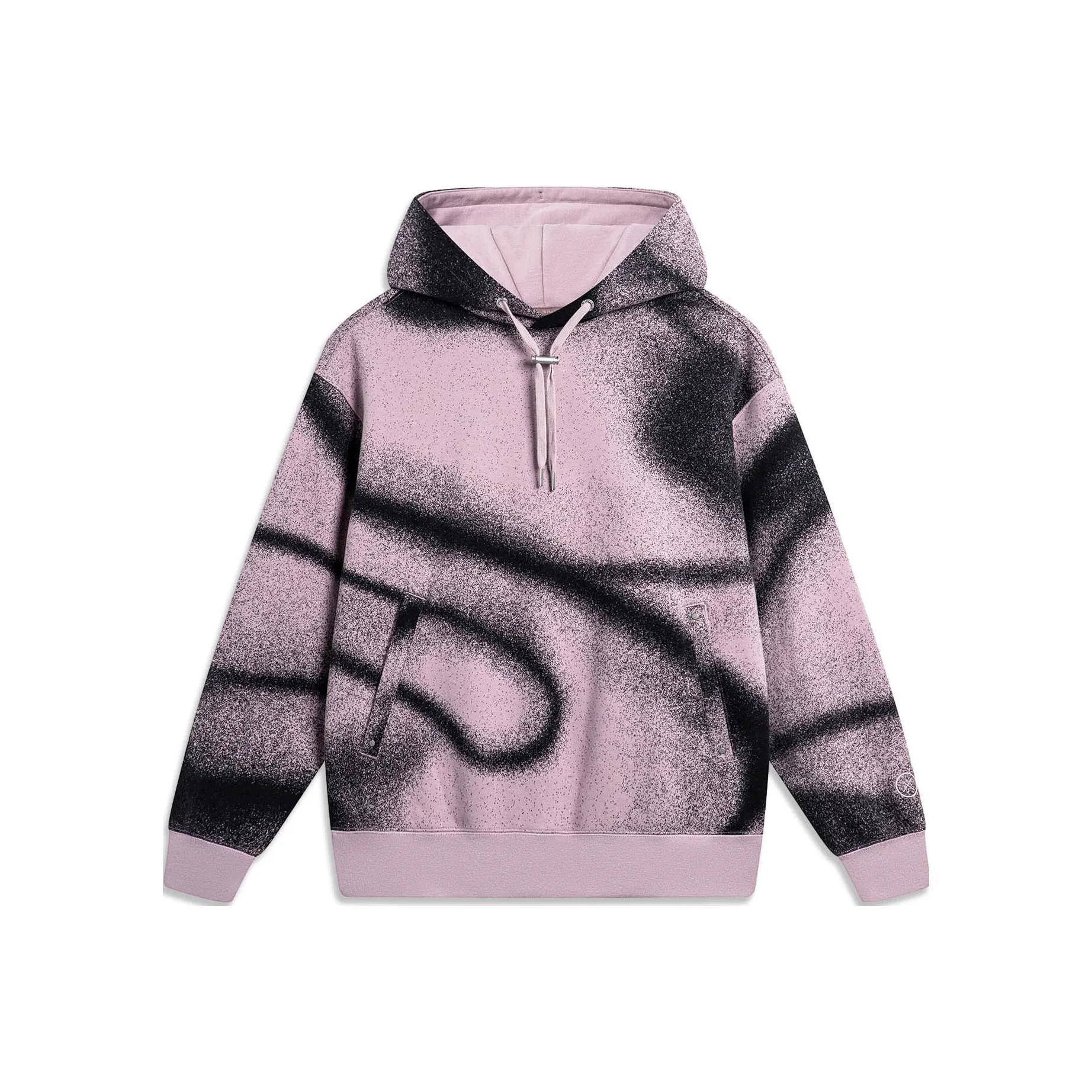 LINING Толстовка Мужская Ink Серый Фиолетовый Черный