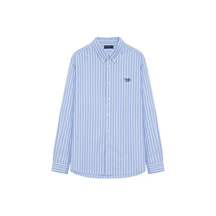 Teenie Weenie Men Рубашка Мужская Светло-Синяя