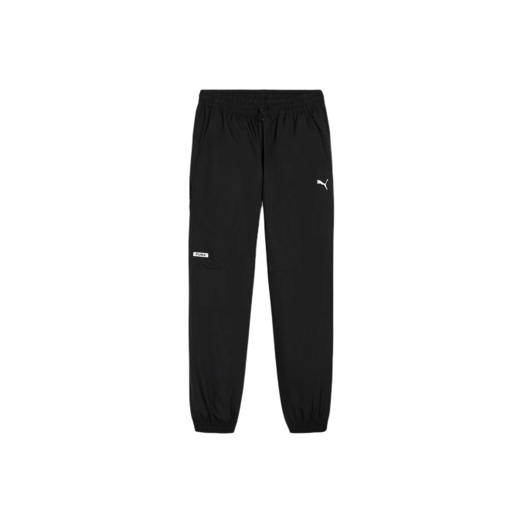 PUMA DESERT ROAD Вязаные тренировочные брюки мужские черные 01