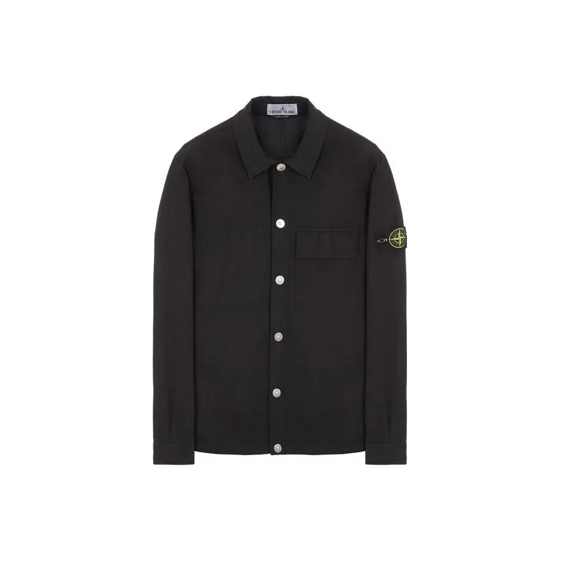 STONE ISLAND Shirts Men's Black
