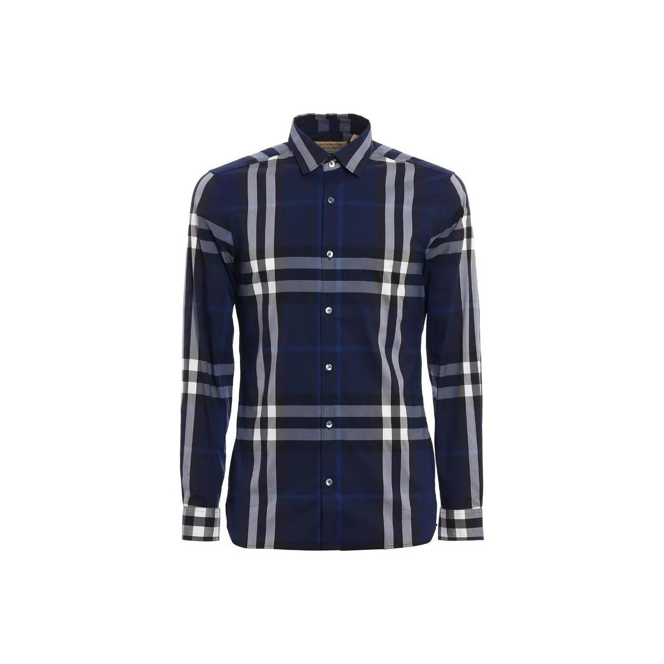 Burberry Shirt Men's Blue White