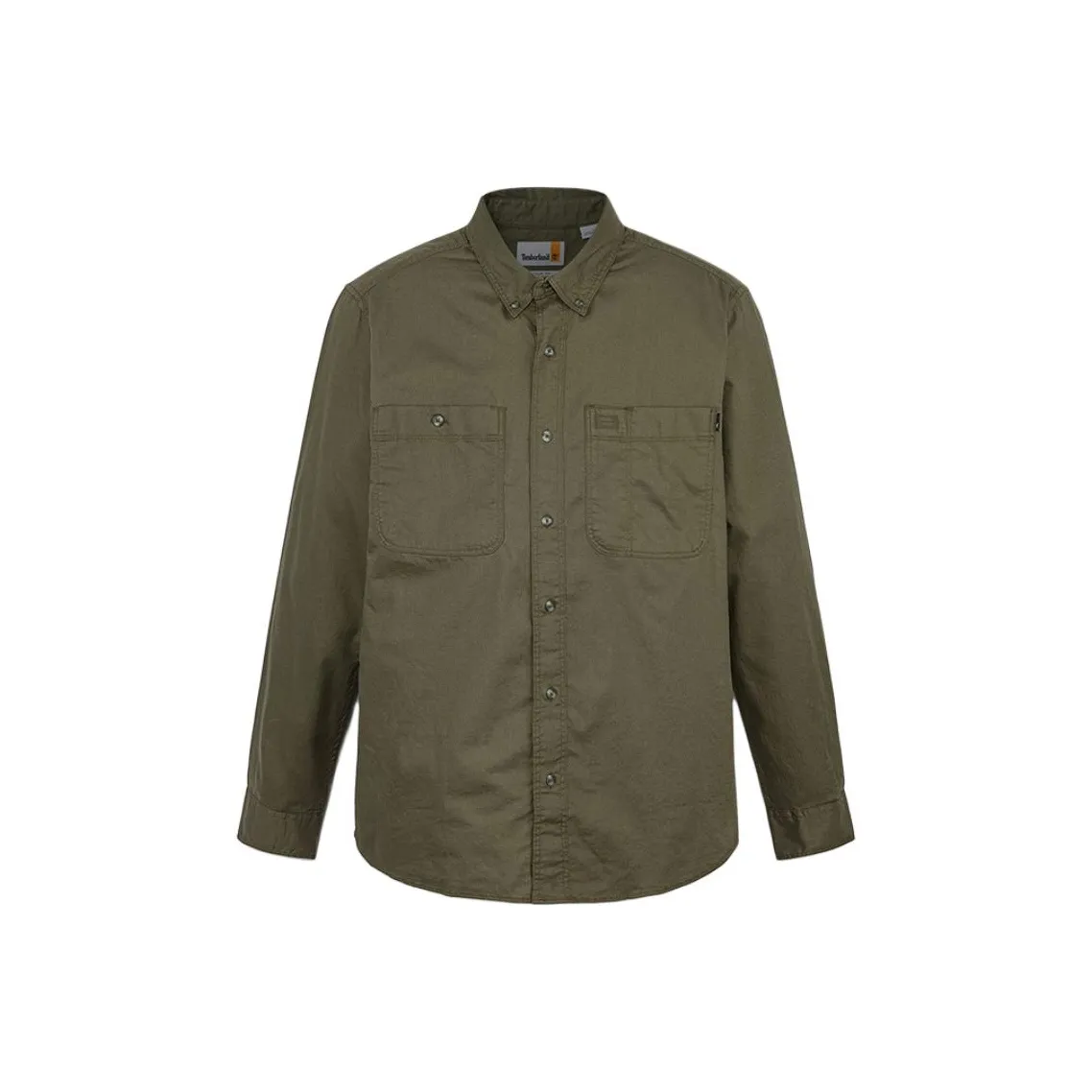 Timberland Рубашка Мужская Армейская Зеленая