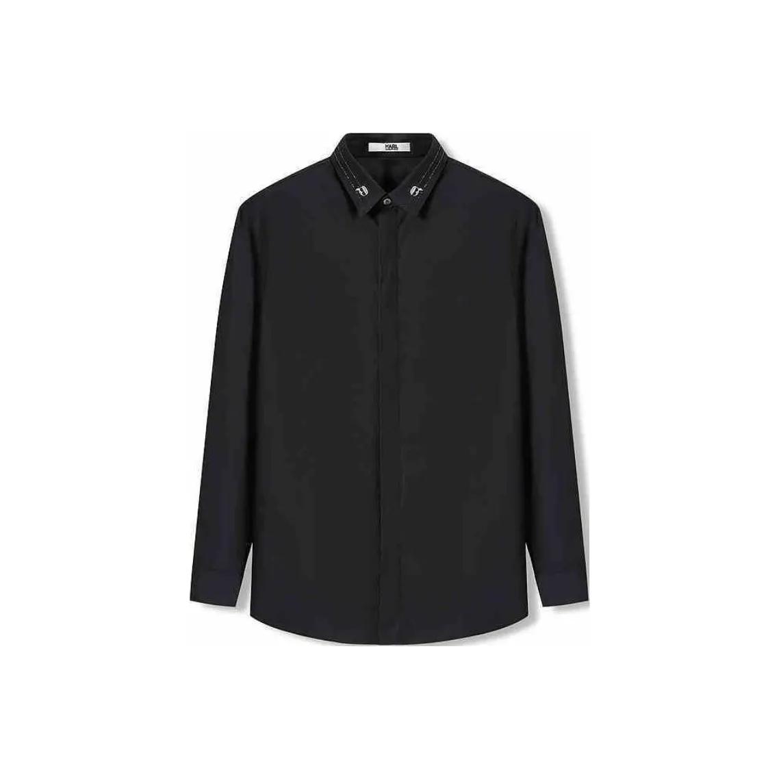 Karl Lagerfeld Рубашка Мужская Черная