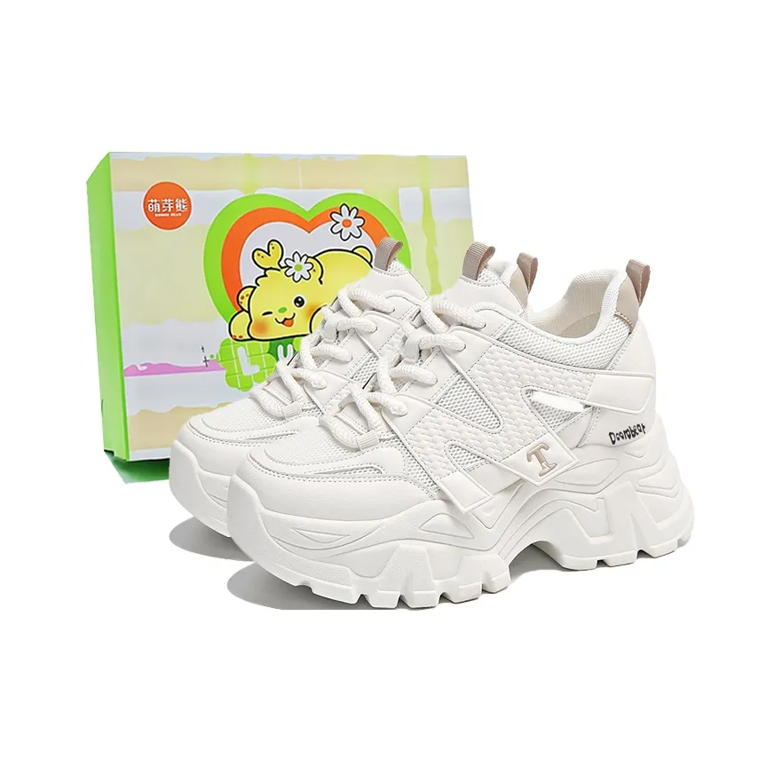 Budding Bear Толстая подошва Низкий топ Женские