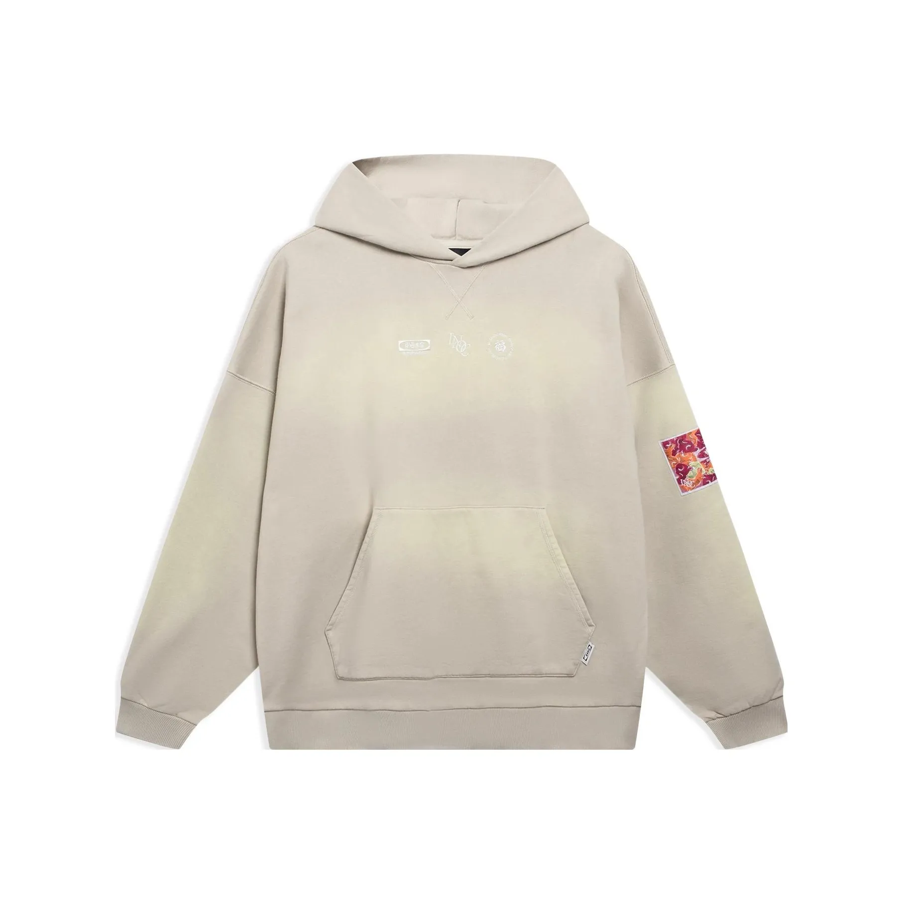 LiNing Sun Rising Gold Rush Sweatshirt Unisex Goat Gray