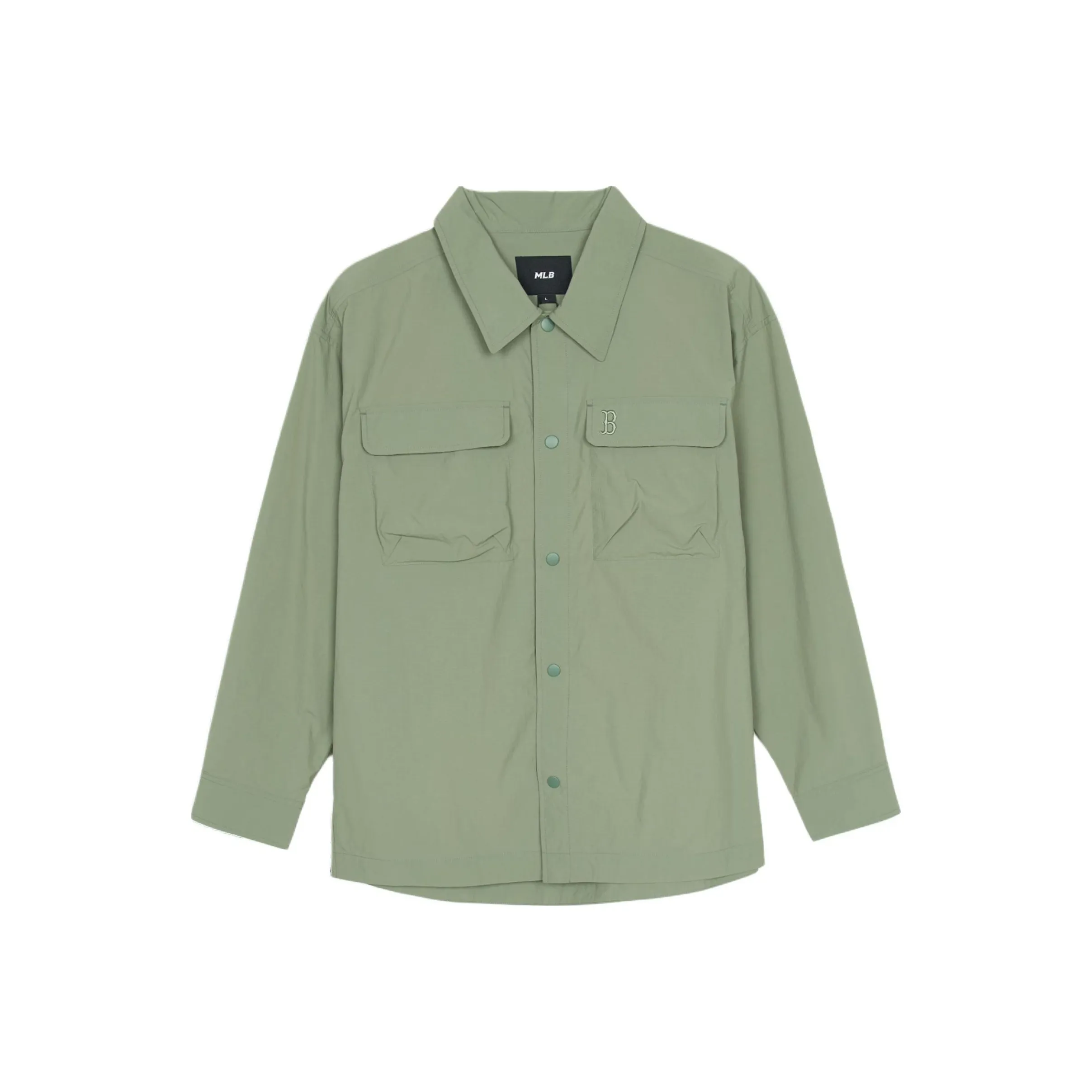 Mlb Base Logo Gofcore Basic Boston Red Sox Рубашка Унисекс Зеленый