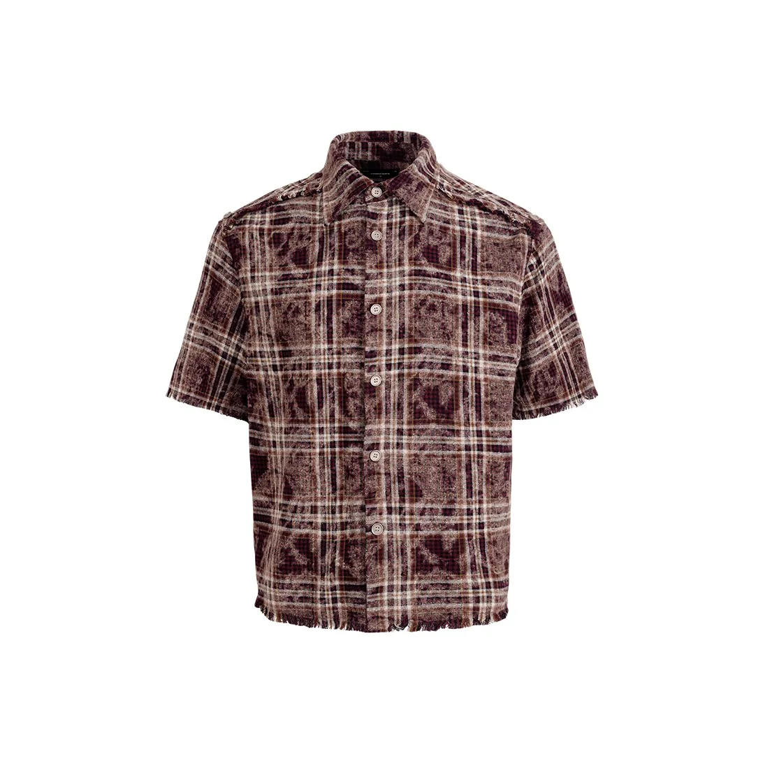 TERRA INCOGNITA Shirt Unisex Burgundy