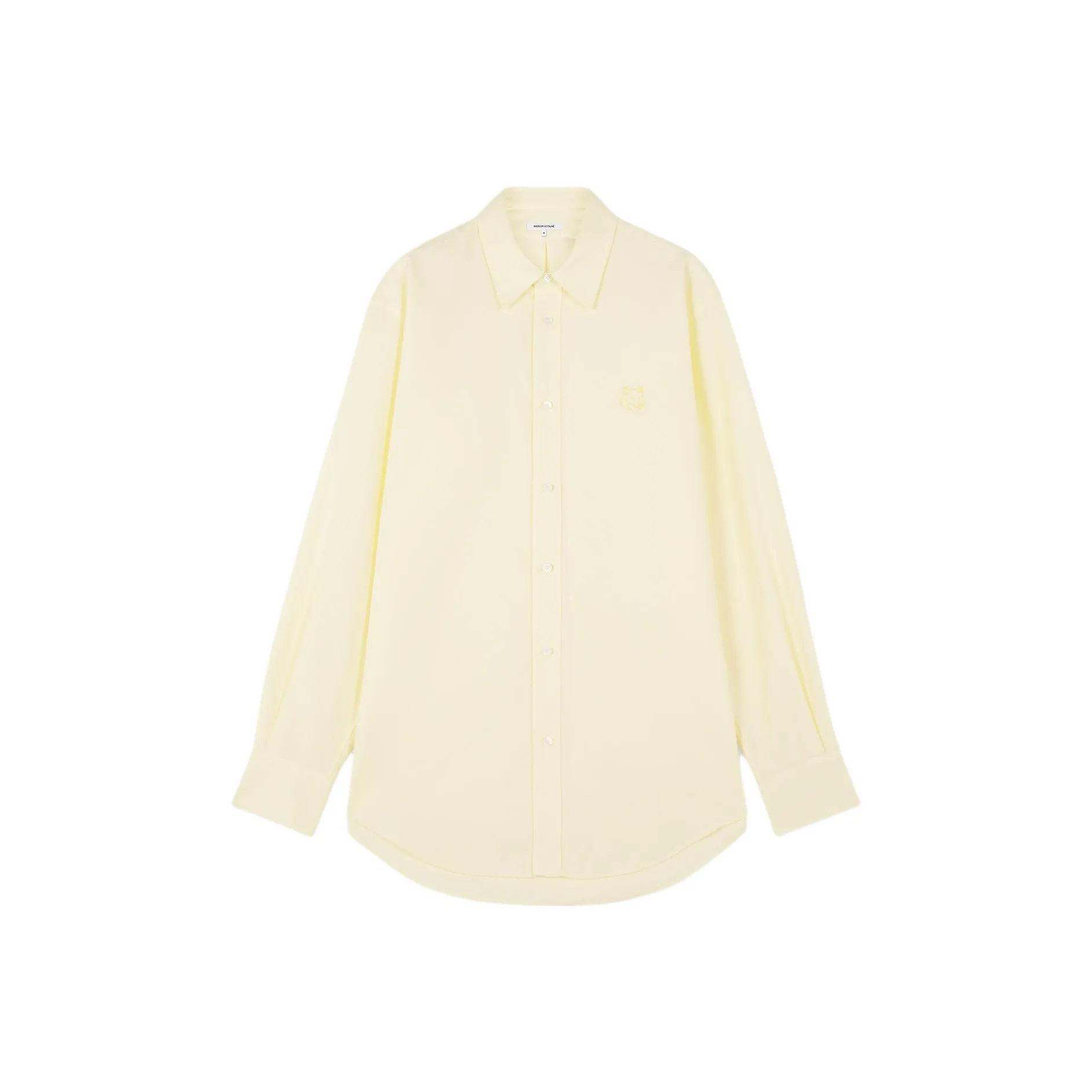 Maison Kitsune SS24 Рубашка Мужская Ромашка