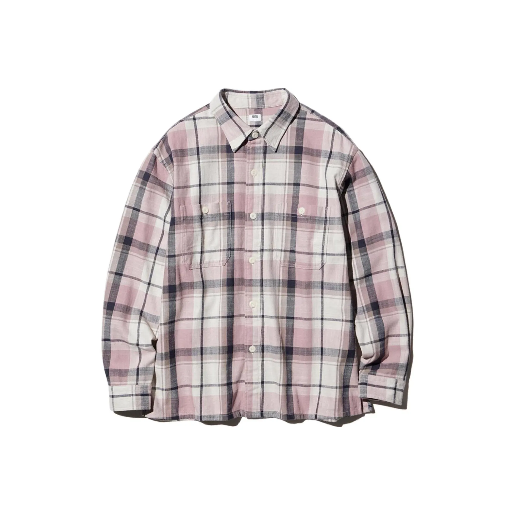 UNIQLO Розовые Унисекс Рубашки