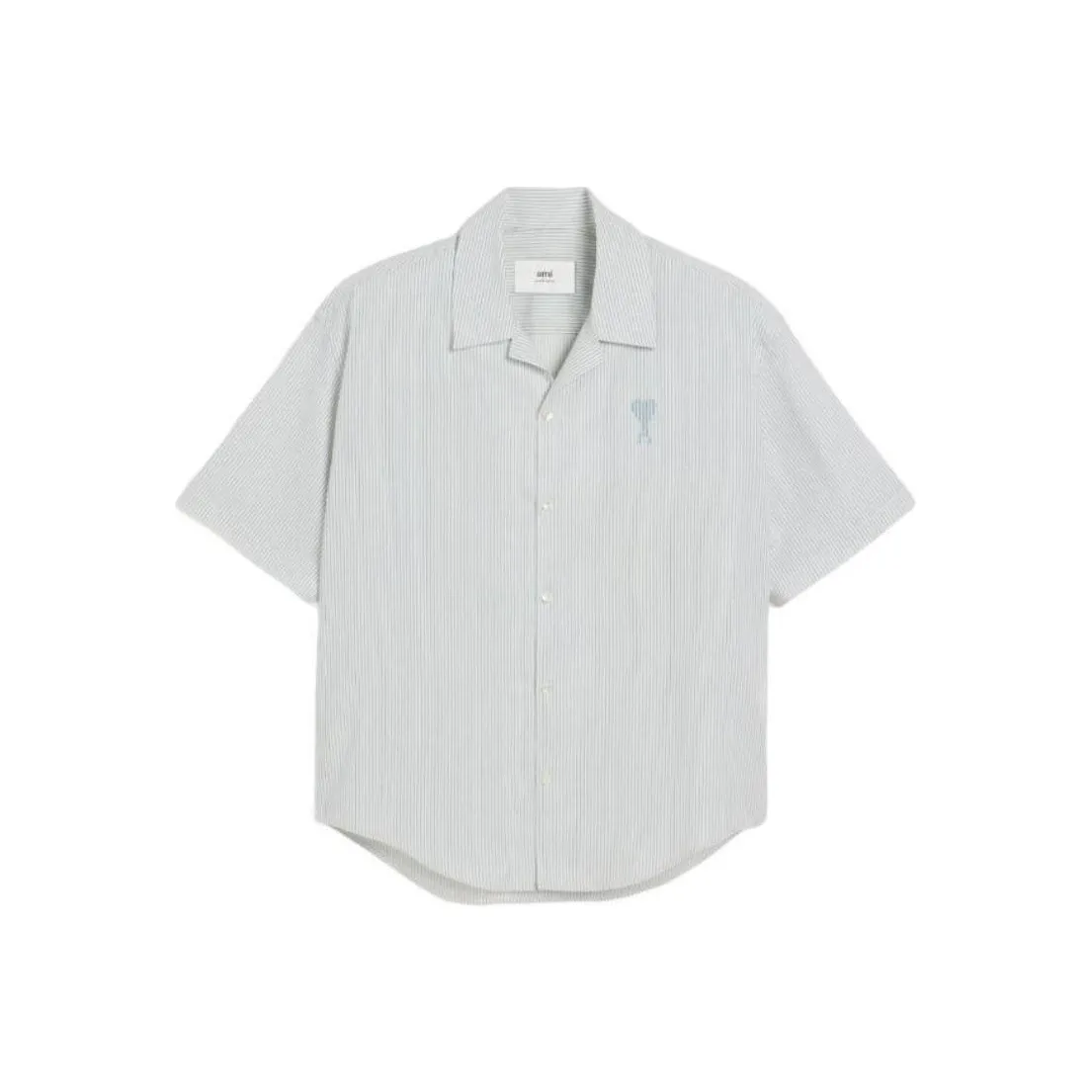 AMIPARIS Рубашка Мужская Светло-Синяя