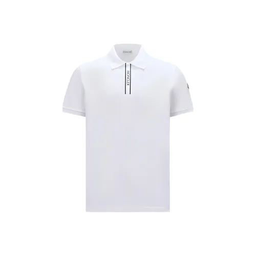 Moncler SS24 Оптический белый Мужское Поло