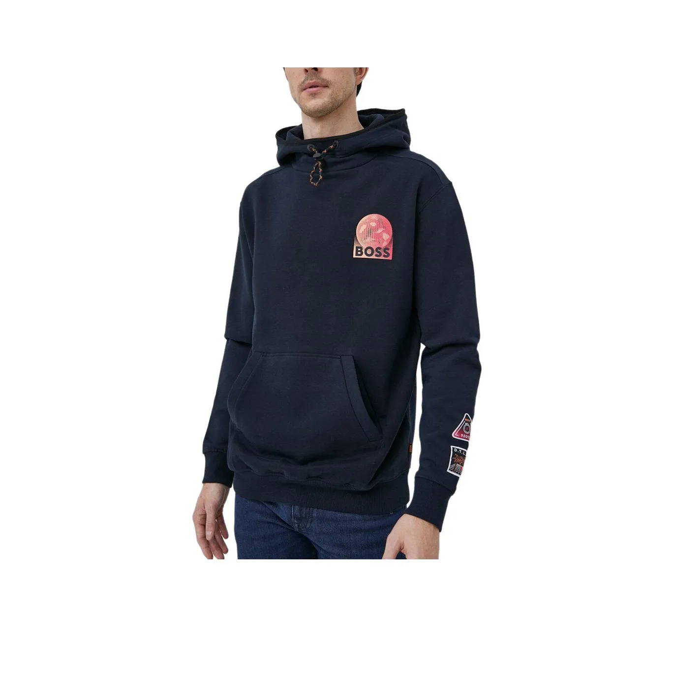 HUGO BOSS Sweatshirts Men Marine Blue