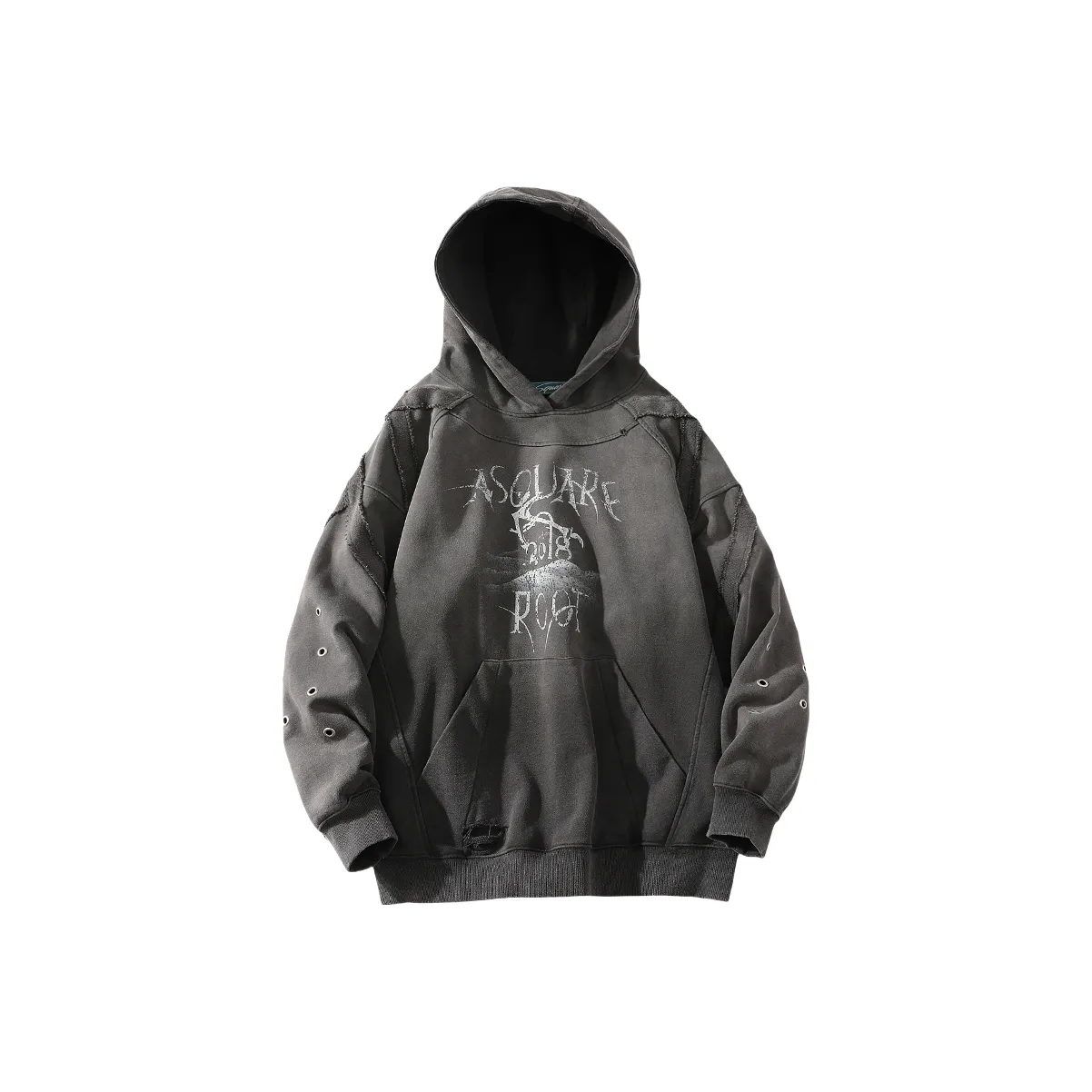 A SQUARE ROOT Толстовка Унисекс Темно-серый