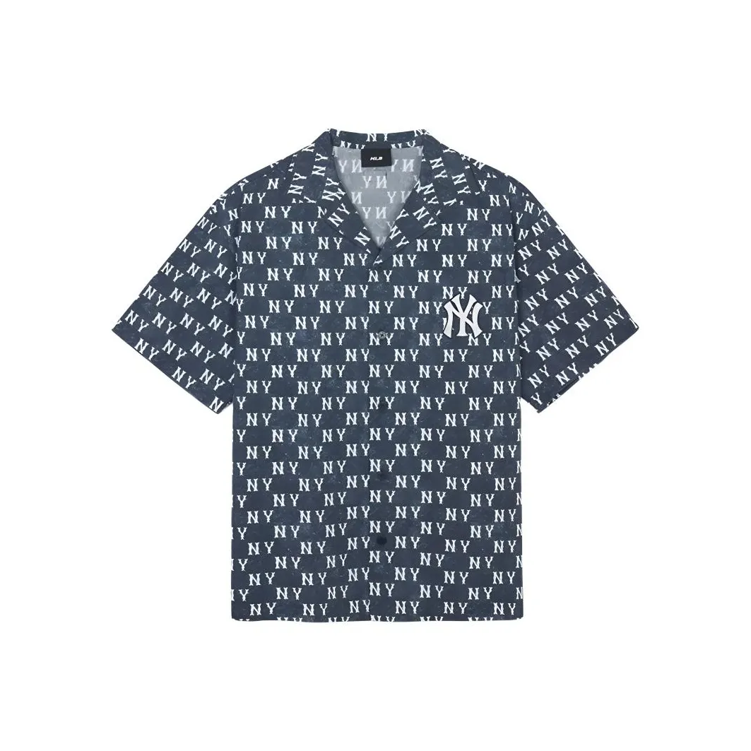 MLB New York Yankees SS24 Shirt Unisex Navy Blue