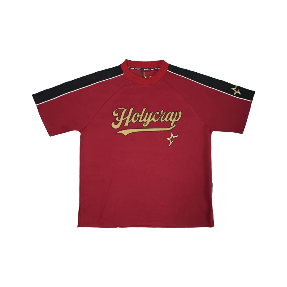 Holycrap T Shirt Unisex Burgundy
